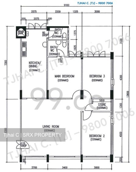 Blk 403 Yishun Avenue 6 (Yishun), HDB 4 Rooms #218189761
